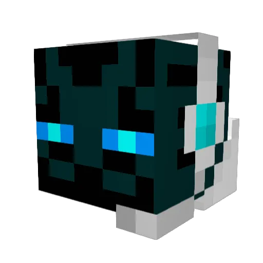 ChillyWaves Minecraft avatar head, 3D render