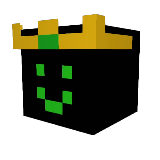 ChillzFr Minecraft avatar head, 3D render