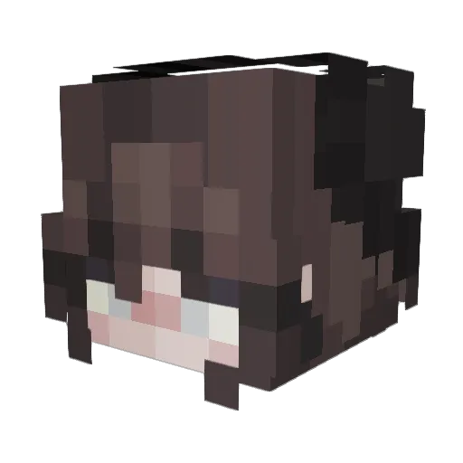 Chimax__ Minecraft avatar head, 3D render
