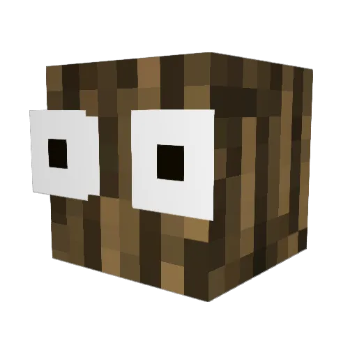 Chimbo1 Minecraft avatar head, 3D render