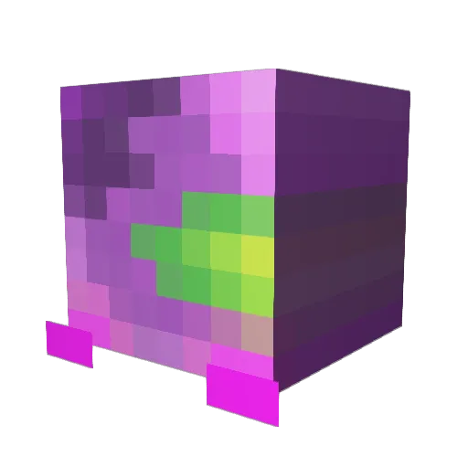 Chimera_Niku Minecraft avatar head, 3D render