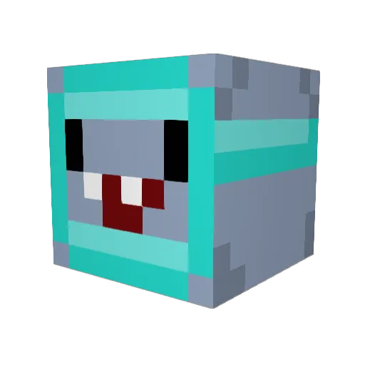 ChimiChungus251 Minecraft avatar head, 3D render