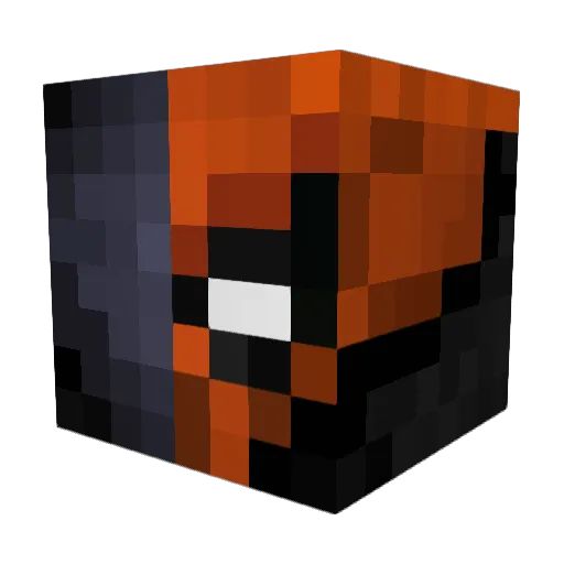 Chimii47 Minecraft avatar head, 3D render