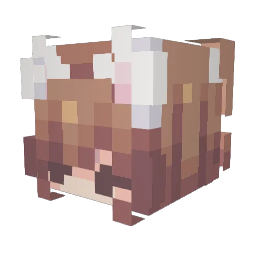 Chimpayy3 Minecraft avatar head, 3D render