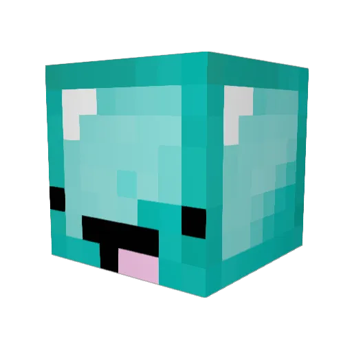 Chimychanga396 Minecraft avatar head, 3D render