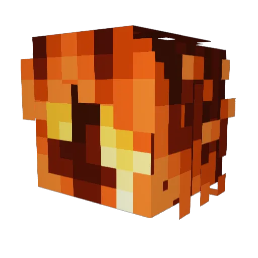 Chinaboy_420 Minecraft avatar head, 3D render