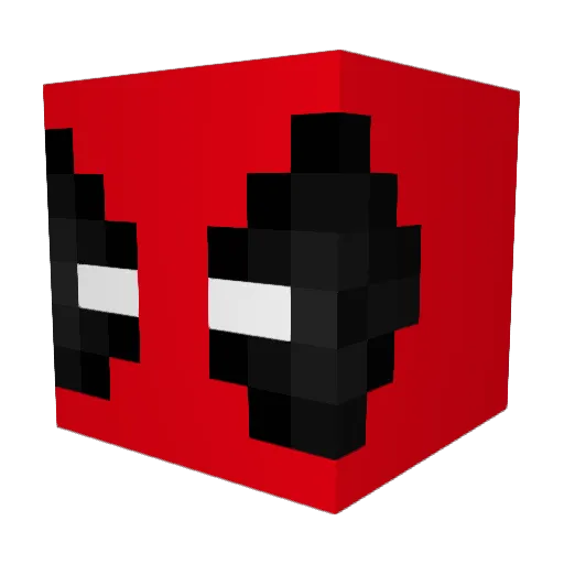 Ching589 Minecraft avatar head, 3D render