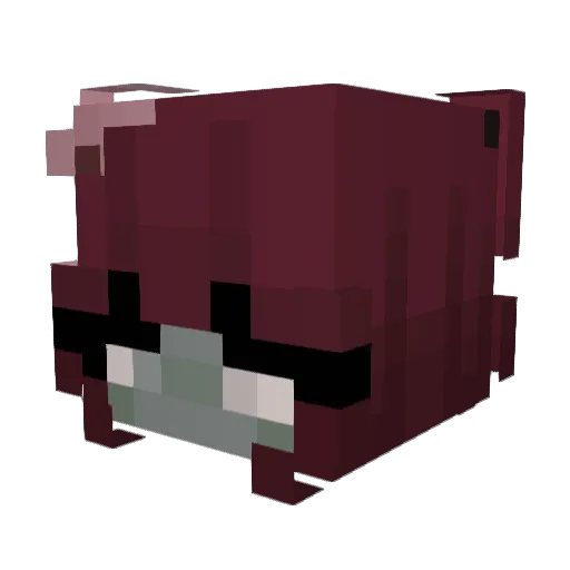 ChingChangBall Minecraft avatar head, 3D render