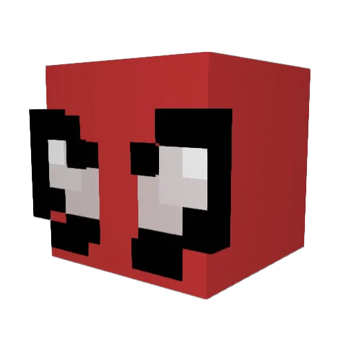 ChingChing3173 Minecraft avatar head, 3D render