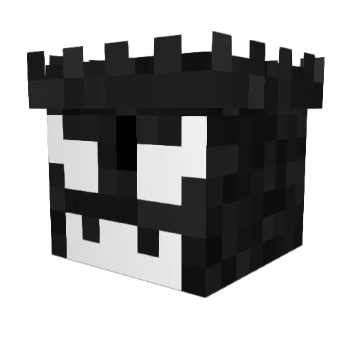 Chinotto_32 Minecraft avatar head, 3D render