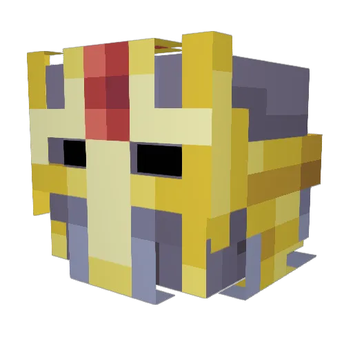 ChintuA380 Minecraft avatar head, 3D render