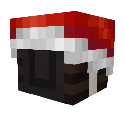 Chiosticcks Minecraft avatar head, 3D render