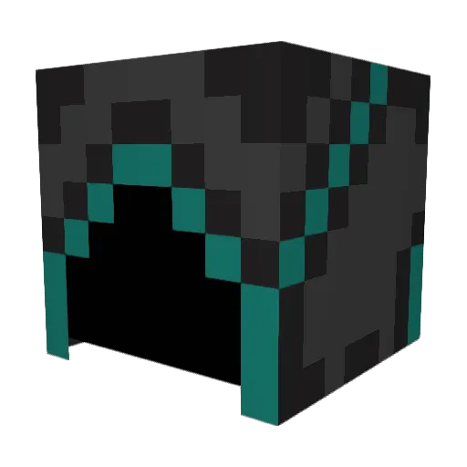 Chip1243 Minecraft avatar head, 3D render