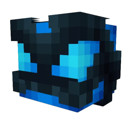 ChipATG1 Minecraft avatar head, 3D render