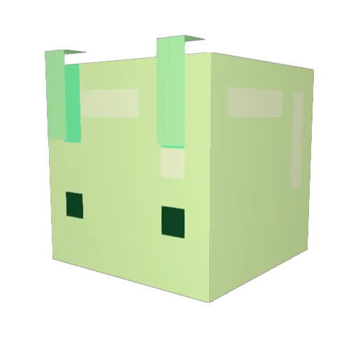 ChipTheBlock6110 Minecraft avatar head, 3D render