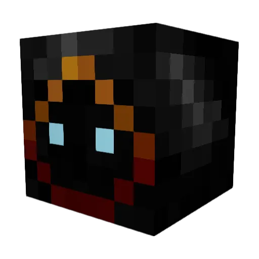 Chipkid83 Minecraft avatar head, 3D render