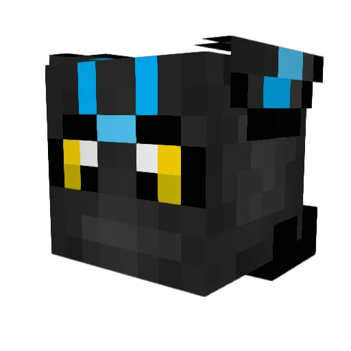 ChipoftheBass Minecraft avatar head, 3D render