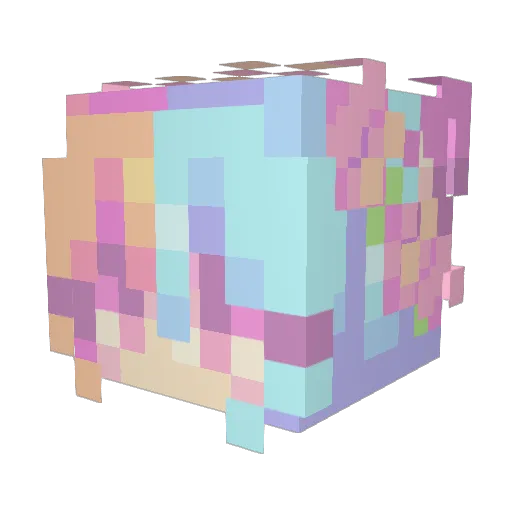 Chipotle1986 Minecraft avatar head, 3D render