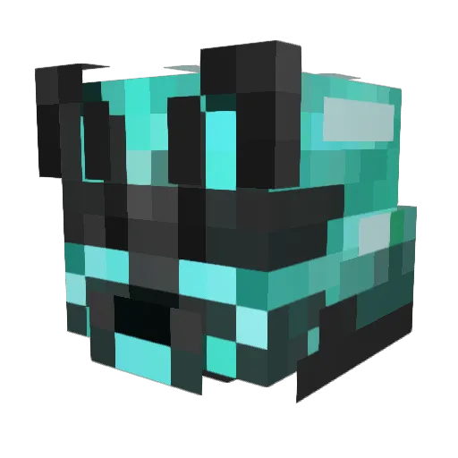 ChippManiae Minecraft avatar head, 3D render