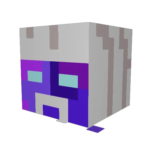 Chips211 Minecraft avatar head, 3D render