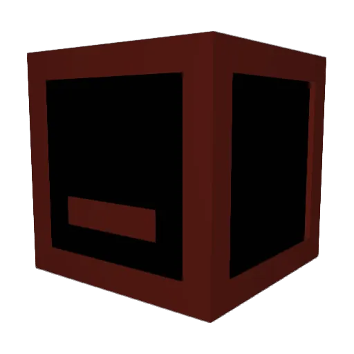 Chirihue Minecraft avatar head, 3D render