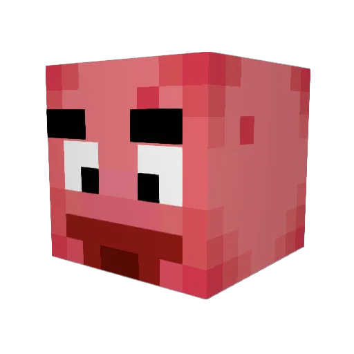 Chiron3141592653 Minecraft avatar head, 3D render