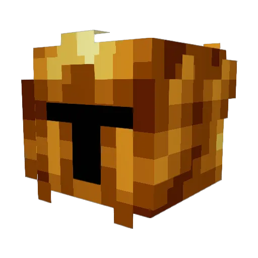 Chiron967 Minecraft avatar head, 3D render