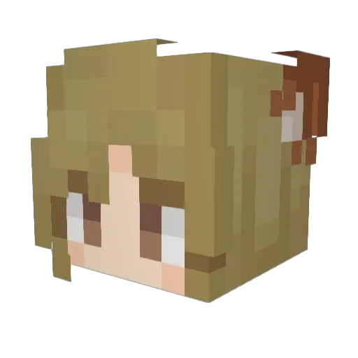 ChirpyJay Minecraft avatar head, 3D render