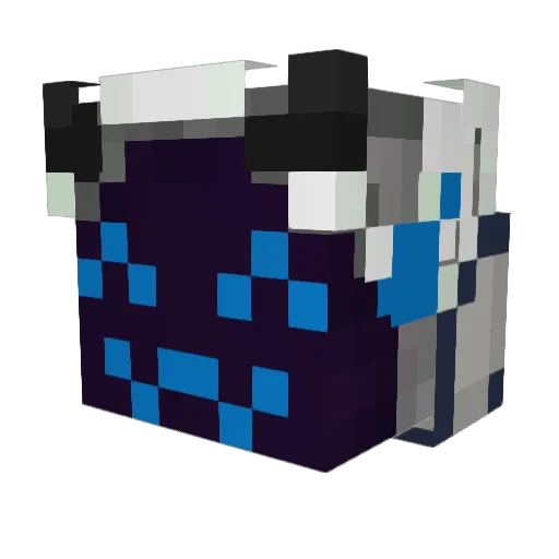 Chis23 Minecraft avatar head, 3D render