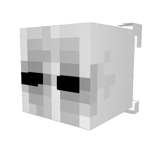 Chisaki1997 Minecraft avatar head, 3D render