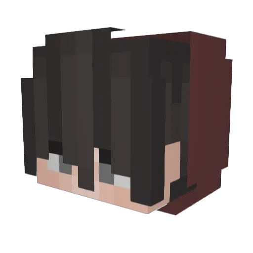 ChiselMC Minecraft avatar head, 3D render