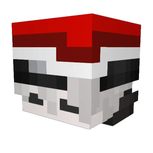 Chizels Minecraft avatar head, 3D render
