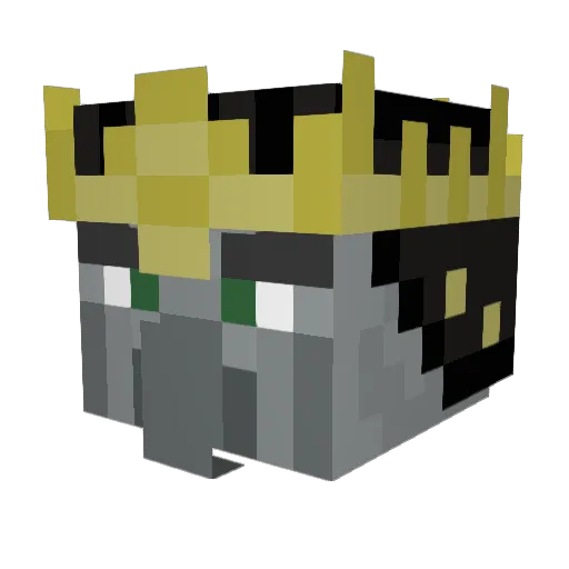 Chl53 Minecraft avatar head, 3D render