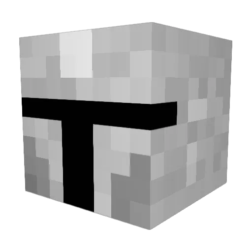 Chmiiks Minecraft avatar head, 3D render