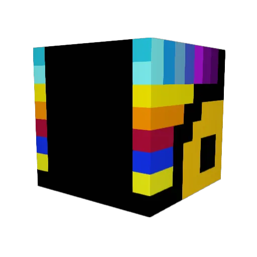 ChoasterToaster Minecraft avatar head, 3D render