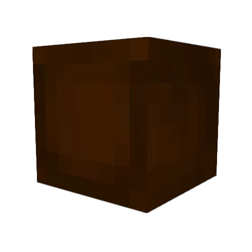 Choc_Top Minecraft avatar head, 3D render