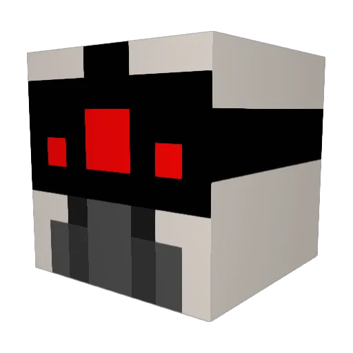 Choce Minecraft avatar head, 3D render