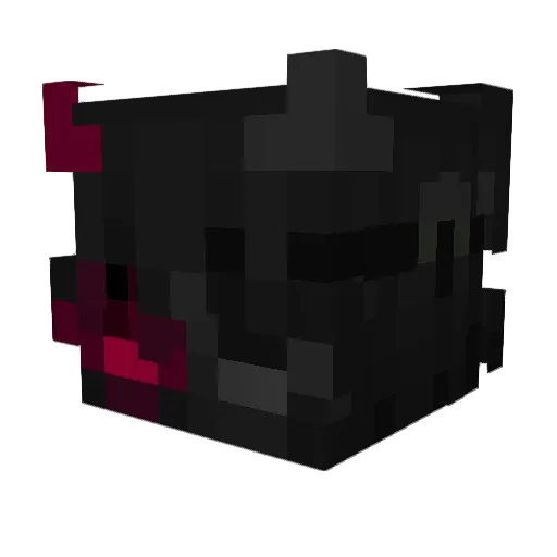 ChockoAndPie Minecraft avatar head, 3D render