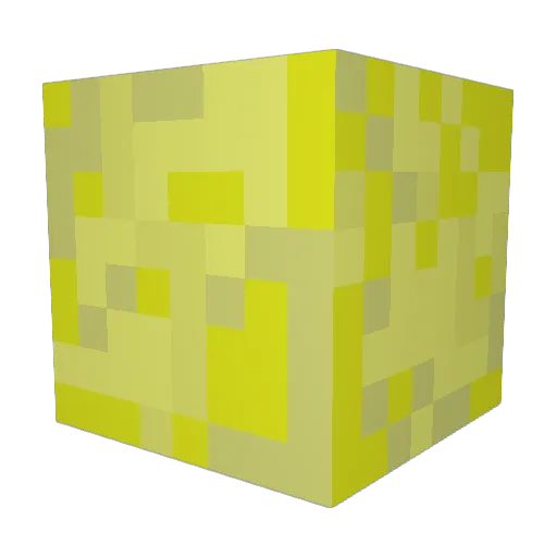 ChocletS Minecraft avatar head, 3D render