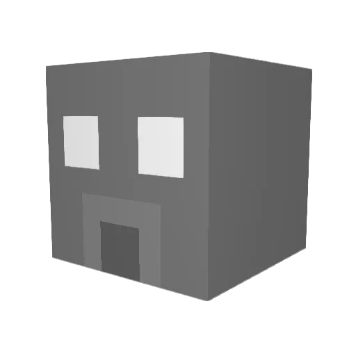 ChocolateBear303 Minecraft avatar head, 3D render