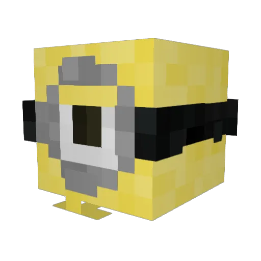 ChocolateCookiee Minecraft avatar head, 3D render