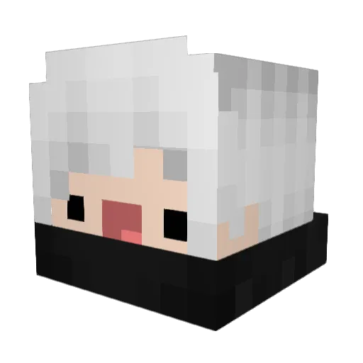 ChocolateDip Minecraft avatar head, 3D render