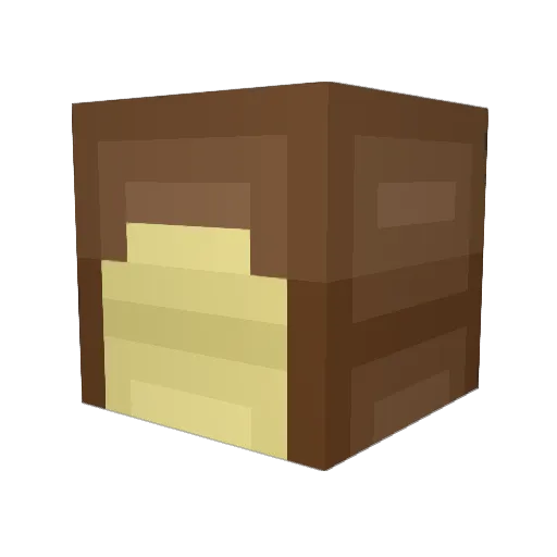 ChocolatePotato_ Minecraft avatar head, 3D render