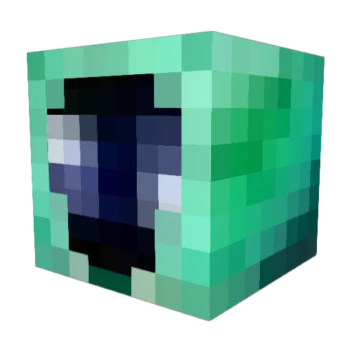 ChocotoneKsa1 Minecraft avatar head, 3D render
