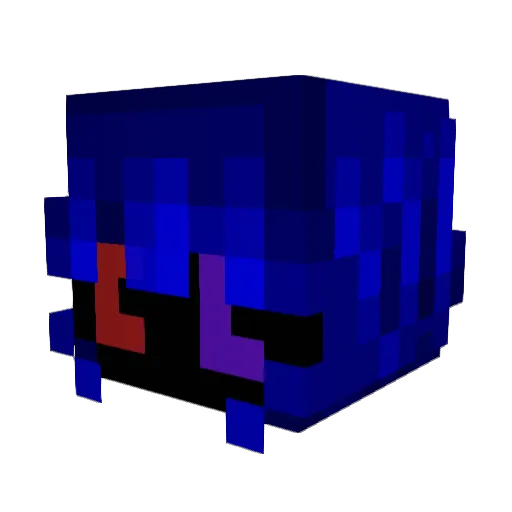 ChofshiBechira Minecraft avatar head, 3D render