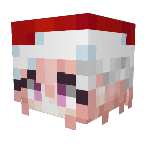 ChoiBuvi Minecraft avatar head, 3D render