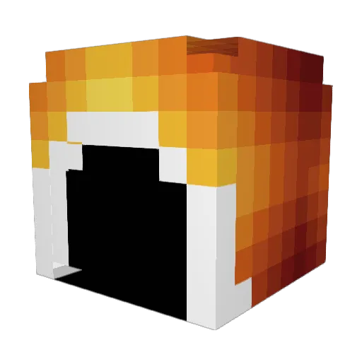 Choisy0826 Minecraft avatar head, 3D render
