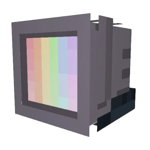 Chokokafe Minecraft avatar head, 3D render