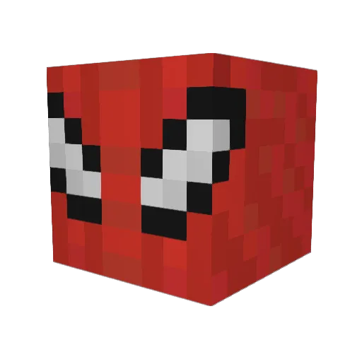 Cholysmokes Minecraft avatar head, 3D render
