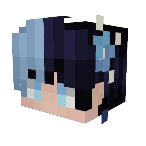 ChomeuRSA Minecraft avatar head, 3D render